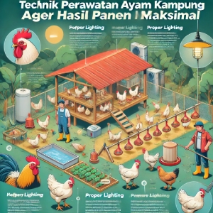 Teknik Perawatan Ayam Kampung agar Hasil Panen Maksimal